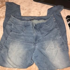 Super stretchy American eagle jeans